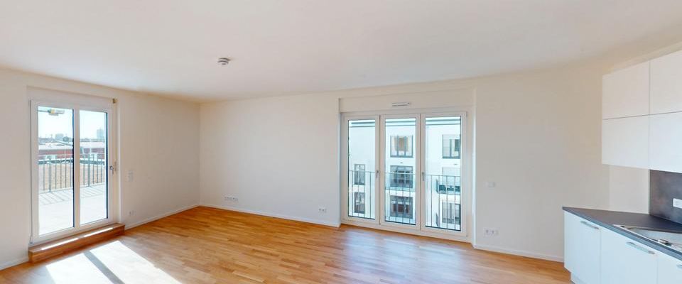 Luxuriöses Penthouse: Exklusive 4-Zimmer-Wohnung mit Dachterasse und Einbauküche - Foto 1