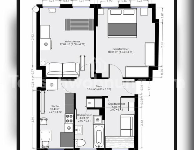[TAUSCHWOHNUNG] 2,5 Zimmer in ruhigen Sendling - Photo 1