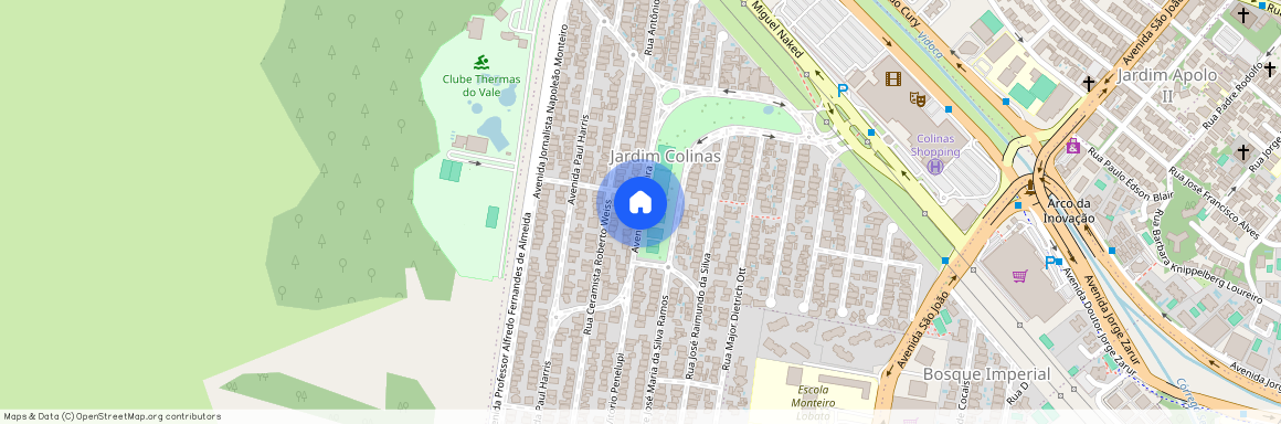 Jardim das Colinas, São José dos Campos, São Paulo, 12242140