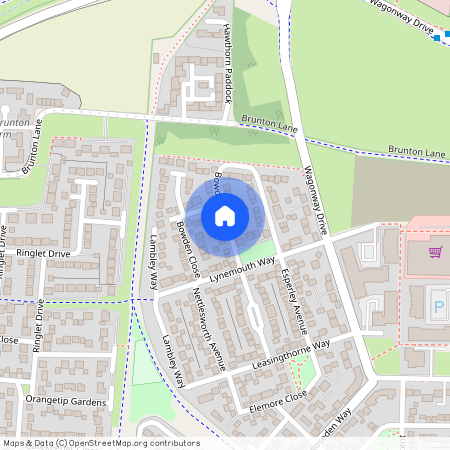 Bowden Close, Newcastle Great Park, Newcastle