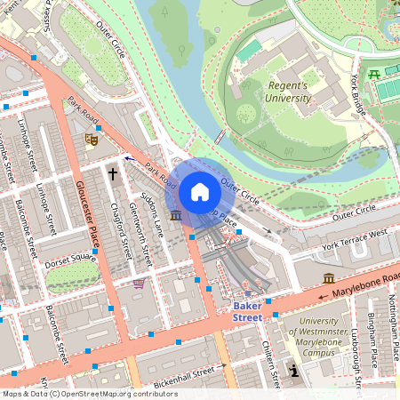 Cornwall House, Allsop Place, Baker Street, NW1