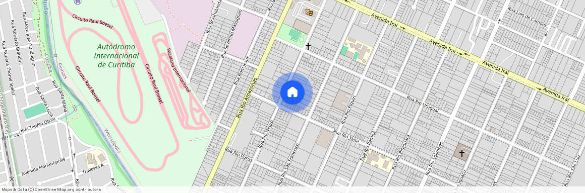 Rua Rio Negro, 455 - AP. 21 - 2º andar Bloco 3 ou C, Weissópolis - Pinhais - PR, Locação