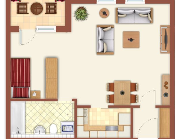 Ruhige helle 2-Raum-Wohnung mitten im Zentrum Geras - Photo 1