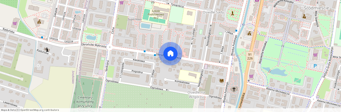 Obrońców Wybrzeża, Gdański