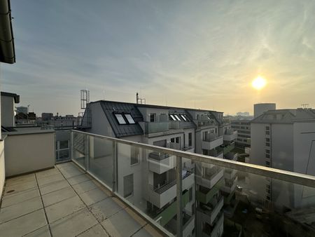 Wohnen mit Ausblick: Moderne 2-Zimmer-Wohnung mit Terrasse in Brigittenau - Photo 4