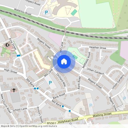 Regent Street, Wellington, Telford, Shropshire, TF1