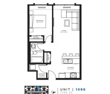 Rent 1800 Apartments in Mission Calgary. — 1 Bedroom X04-X06-X08-X10 - Photo 1