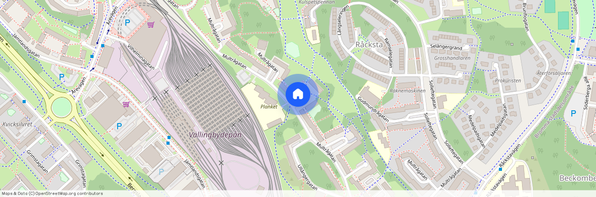 Multrågatan, Vällingby
