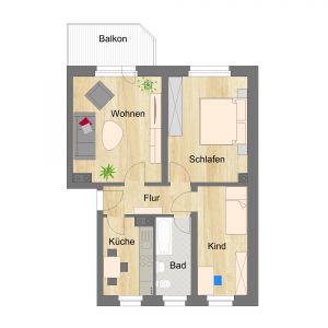 Wohnung Nr. 556/6/22 - Photo 2