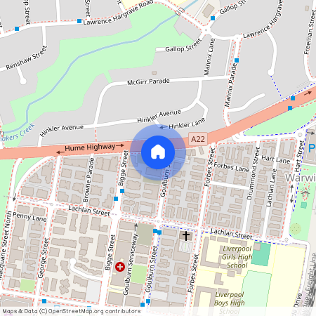 1 Goulburn Street, Liverpool NSW 2170