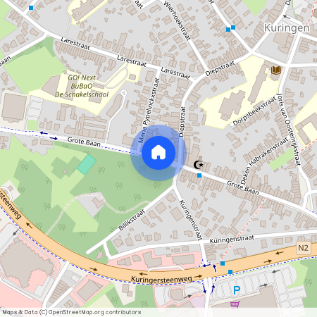 Grote Baan, 3511 Kuringen