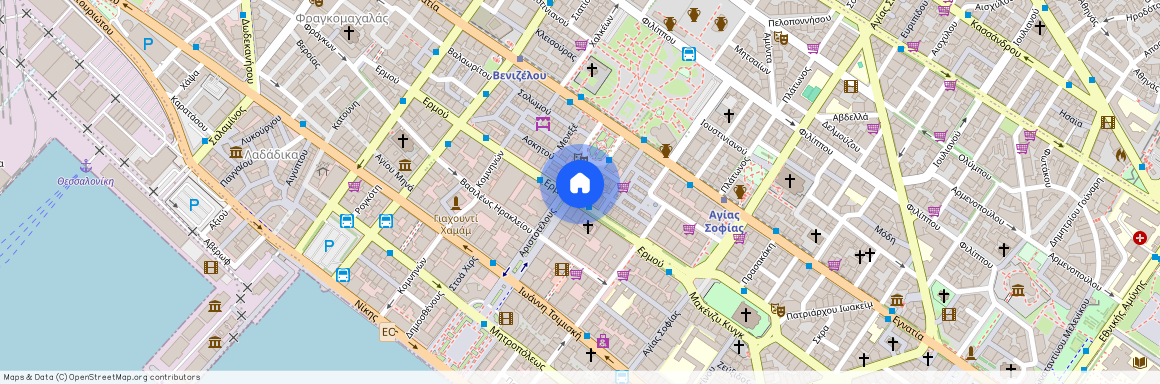 Τσιμισκή 20-30, 546 24, Θεσσαλονίκη (546 24), Αριστοτέλους - Ιστορικό Κέντρο (Κέντρο Θεσσαλονίκης)