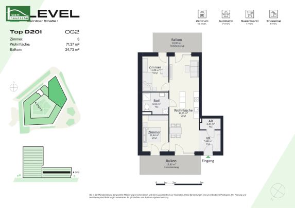 LEVEL GRAZ – Lebensgefühl auf höchstem Niveau - Photo 1