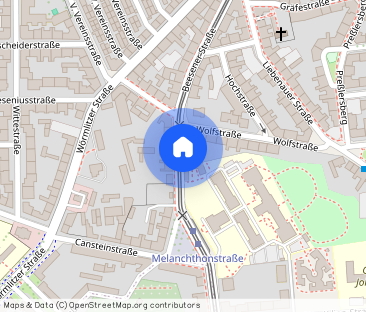 Kleine, süße 1-Raumwohnung mit Einbauküche und Innenhof im beliebte... - Photo 1