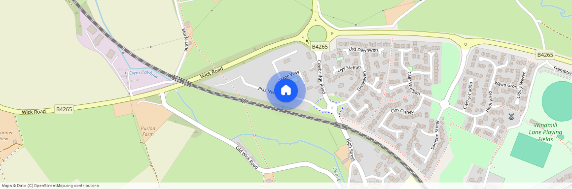 Plasnewydd Walk, Llantwit Major, South Glamorgan, Vale Of Glamorgan, The, CF61