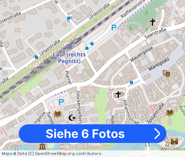 Moderne Etagenwohnung mit schönem Balkon in Lauf! - Foto 1