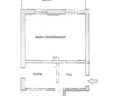 Geniale 1-Raum-Whg mit riesigem Balkon - Photo 4