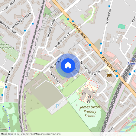 Apple Yard, SE2, London