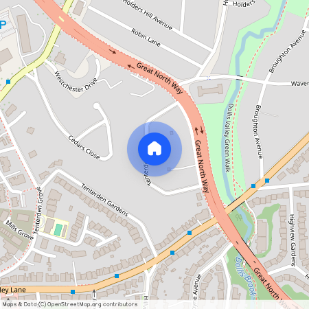 Tenterden Dr, Hendon, NW4