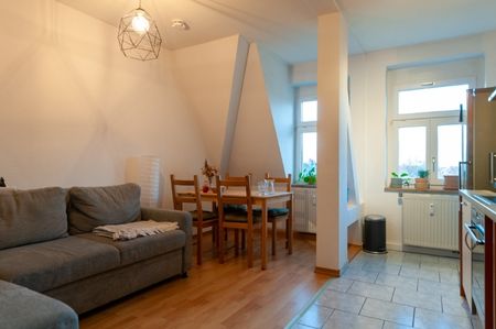 Leubnitz-Neuostra - 1,5 Zimmer-Dachwohnung mit Südbalkon - Photo 5