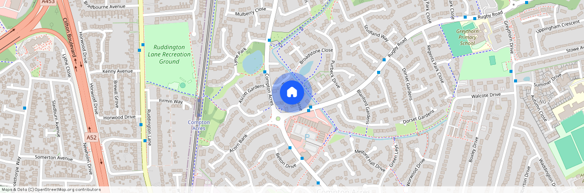 Parkstone Close, West Bridgford, Nottingham, Nottinghamshire, NG2