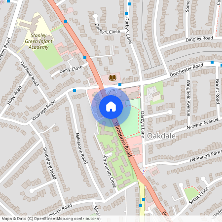 Wimborne Road, Poole, Dorset, BH15