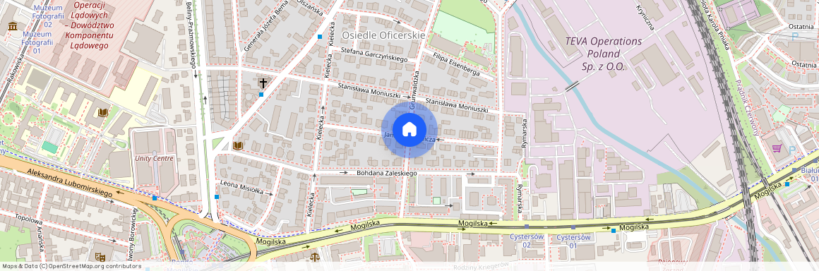 ul. Jana Kasprowicza, Osiedle Oficerskie, Grzegórzki, Kraków, małopolskie