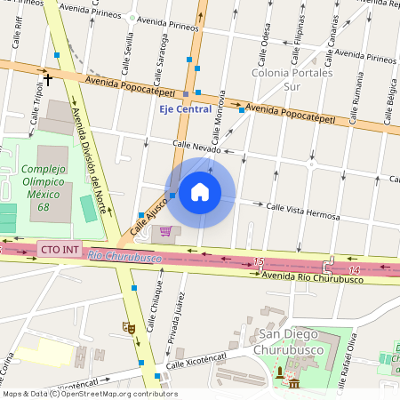 Monrovia #1202, Colonia Portales Sur, C.P. 03300, Df / Cdmx