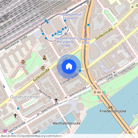 Stuttgarter Straße 14, 60329 Frankfurt am Main - Gutleutviertel