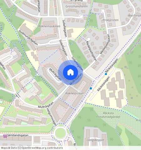 Multrågatan **, Råcksta