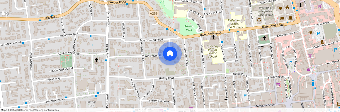 Winchester Road, Worthing, West Sussex, BN11