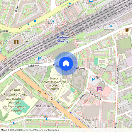 Kolejowa, Radom, Ustronie