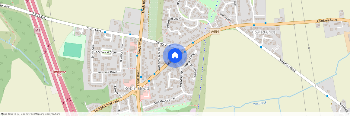 Leadwell Lane, Robin Hood, Wakefield, West Yorkshire, WF3