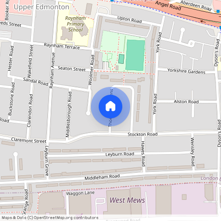 Thornaby Gardens, Edmonton, London, N18