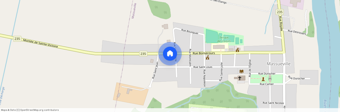 339 Rue Bonsecours, Massueville, Massueville, Montérégie, J0G 1K0