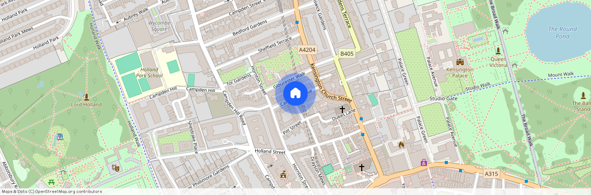 Campden Grove, Kensington, London, W8