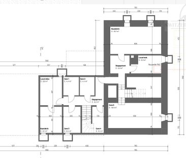 Charmant 3.5 pcs avec cachet à Ecuvillens proche nature et commodité - Photo 2