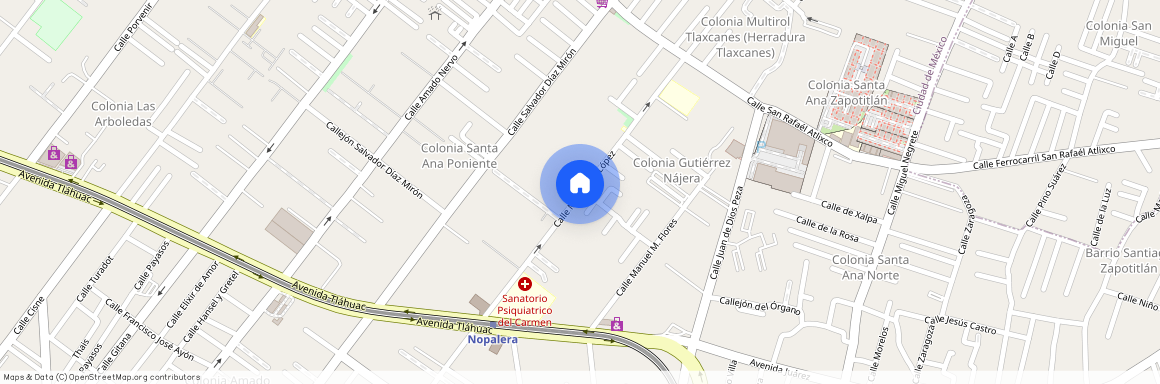 Se departamento MANUEL M. LOPEZ, Colonia Santa Ana Poniente, C.P. 13300, Df / Cdmx