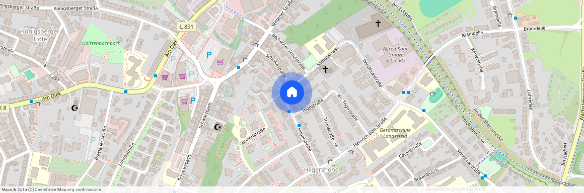 Samoastraße 2a, 42277 Wuppertal OT Oberbarmen