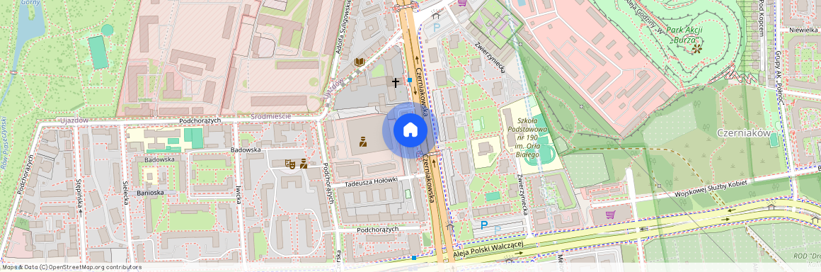 ul. Józefa Chełmońskiego, Sielce, Mokotów, Warszawa, mazowieckie