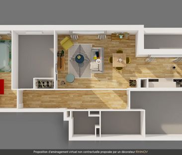 location Appartement T4 DE 80.71m² À CHESSY - Photo 1