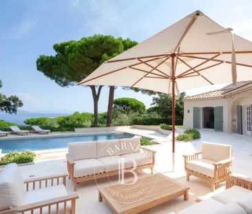 SAINT-TROPEZ - LES PARCS - VILLA 7 CHAMBRES - PISCINE - VUE MER - Photo 2