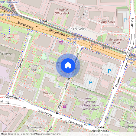 ul. Wynalazek 3B, Służewiec, Mokotów, Warszawa, mazowieckie