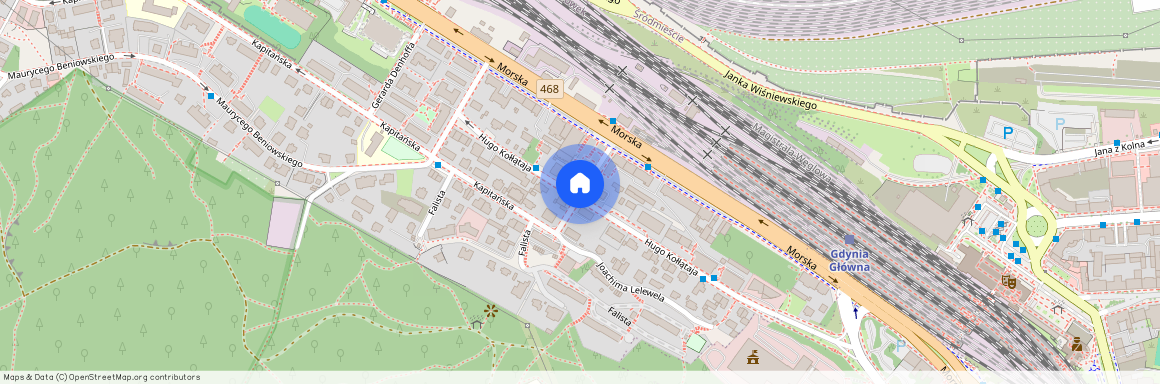 Okoniewskiego, Grabówek, Gdynia, pomorskie