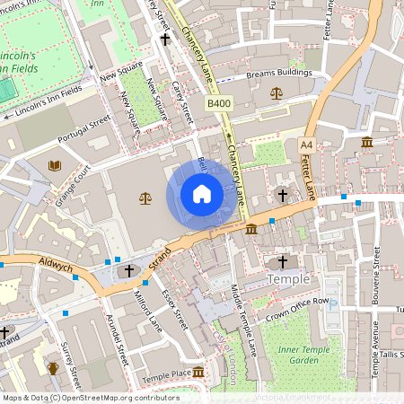 Bell Yard, Lincolns Inn, London, WC2A