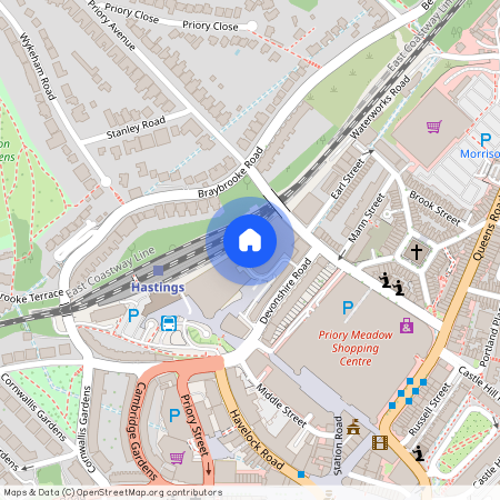 Flat 95, 7 Martin Court, Hastings, TN34 1EF