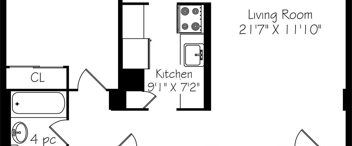 1 Bedroom - Photo 1