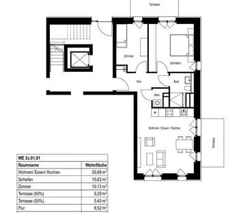 Preisgedämpft: 3-Zimmer-Wohnung mit 2 Terrassen im exklusiven Neuba... - Photo 5