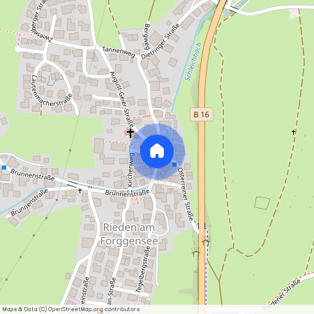 87669 Bayern - Rieden a. Forggensee