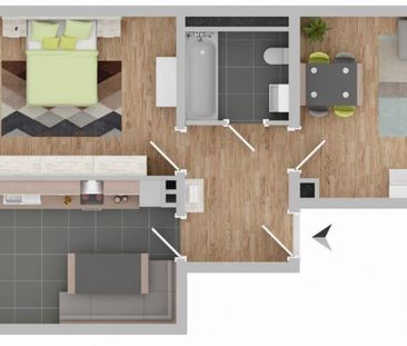 **** Schicke und moderne Wohnung mit Balkon! **** - Photo 1